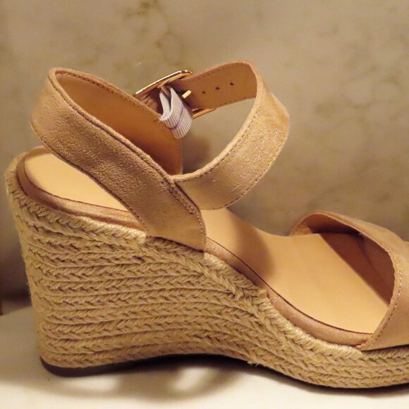 NEW Shoes Espadrilles 7.5 ladies woman Vicki Vicki Platform Hills - Picture 4 of 8
